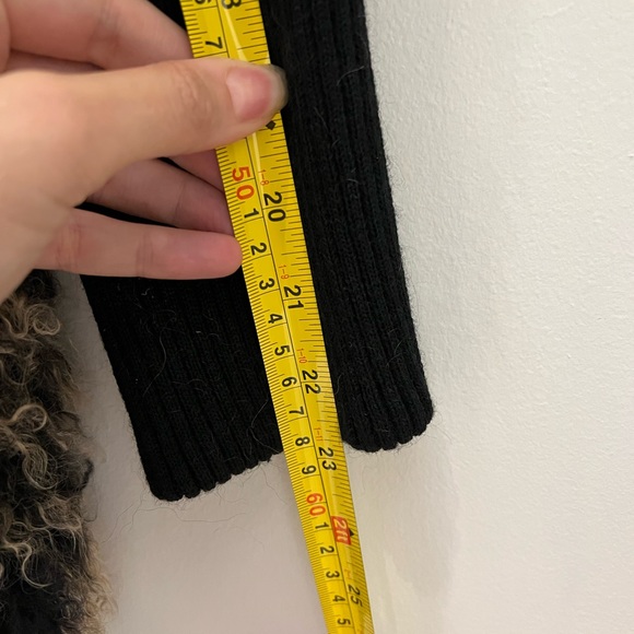 Ben Kahn Mongolian Wool Fur Coat Size S/M - Picture 5 of 7